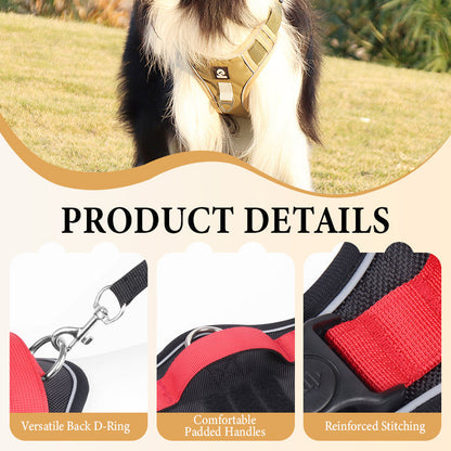 📢📢50 % RABATT !! ⏰Hundegeschirr ohne Zugkraft mit Leine und Halsband mit LED