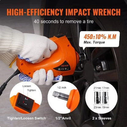 🔥 40% RABATT! 🚗 12V Elektrischer Hydraulik-Wagenheber für Autos