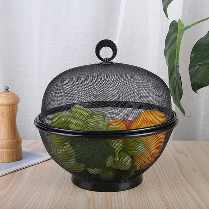 Kreativer Obst- & Gemüsekorb mit Deckel – zum Waschen, Abtropfen & Aufbewahren – platzsparend, praktisch & hygienisch – ideal für Küche & Kühlschrank🍎🥬
