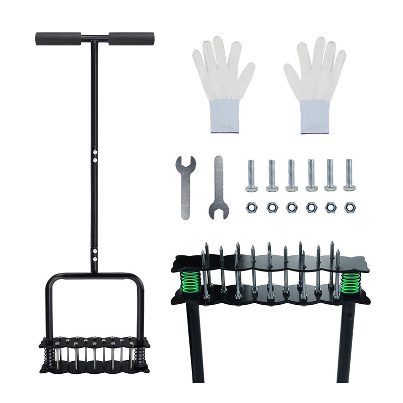 🌱 Limitierte Aktion: 50 % sparen!✨ Manueller Rasenbelüfter – Karbonstahl, Fußteller, Höhenverstellbar ✨