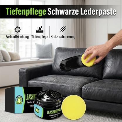 Mehrzweck-Pflegepaste für schwarzes Leder