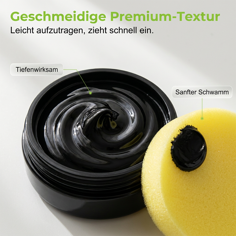 Mehrzweck-Pflegepaste für schwarzes Leder