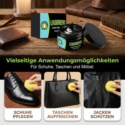 Mehrzweck-Pflegepaste für schwarzes Leder