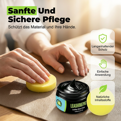 Mehrzweck-Pflegepaste für schwarzes Leder