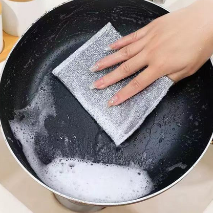 🔥50% Rabatt 🧽 Kratzfeste Scheuertücher (10x15 cm) – entfernt hartnäckiges Fett ohne Schrubben – wiederverwendbar & vielseitig – 5er- bis 30er-Pack