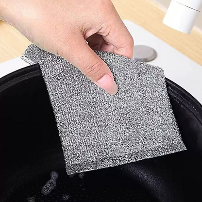 🔥50% Rabatt 🧽 Kratzfeste Scheuertücher (10x15 cm) – entfernt hartnäckiges Fett ohne Schrubben – wiederverwendbar & vielseitig – 5er- bis 30er-Pack