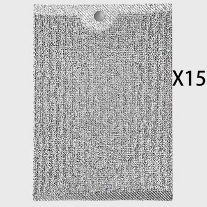 🔥50% Rabatt 🧽 Kratzfeste Scheuertücher (10x15 cm) – entfernt hartnäckiges Fett ohne Schrubben – wiederverwendbar & vielseitig – 5er- bis 30er-Pack