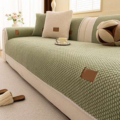 🛋️ Gepolsterte rutschfeste Sofaabdeckung – ultraweich, waschbar & kratzfest – ideal für Kinder und Haustiere 🐾