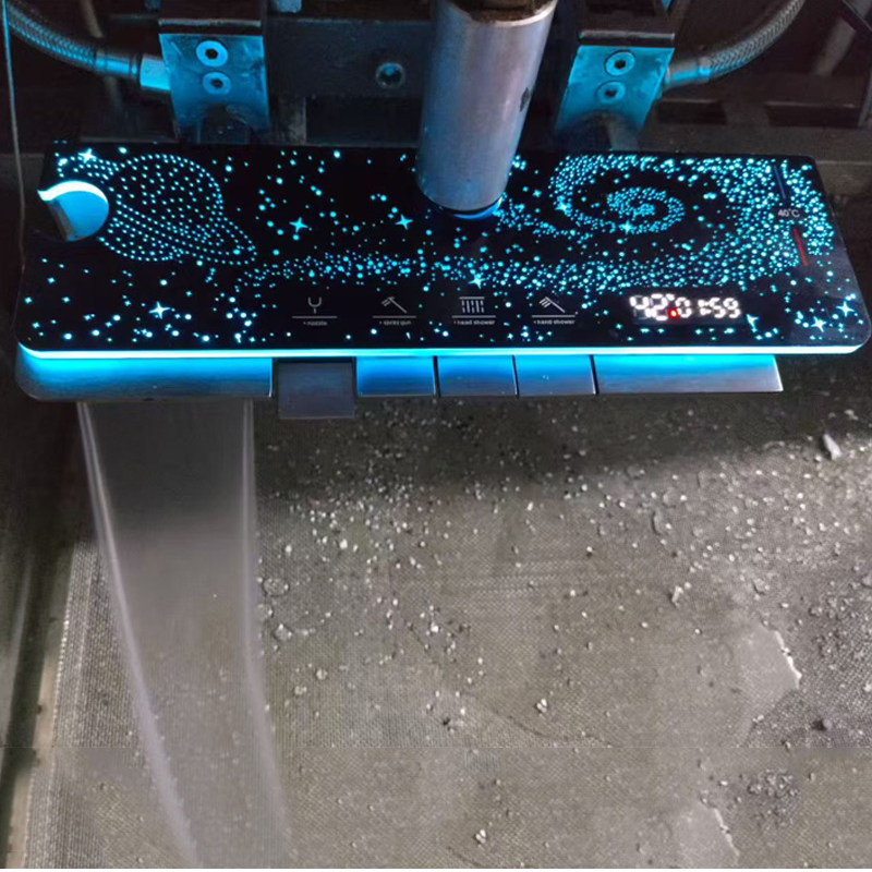 ✨ Luxuriöses LED-Regenduschsystem mit hydroelektrischer Digitalanzeige