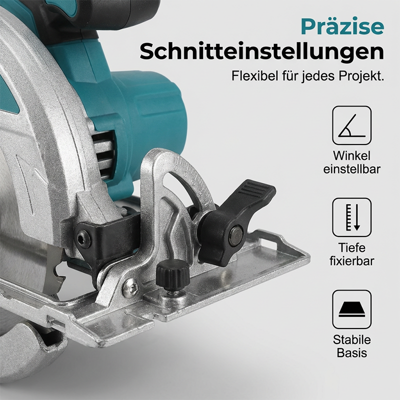 ⚡🛠️ 50% RABATT! Hochgeschwindigkeits-Akku-Kreissäge mit bürstenlosem Motor – Leistungsstark, kabellos & präzise