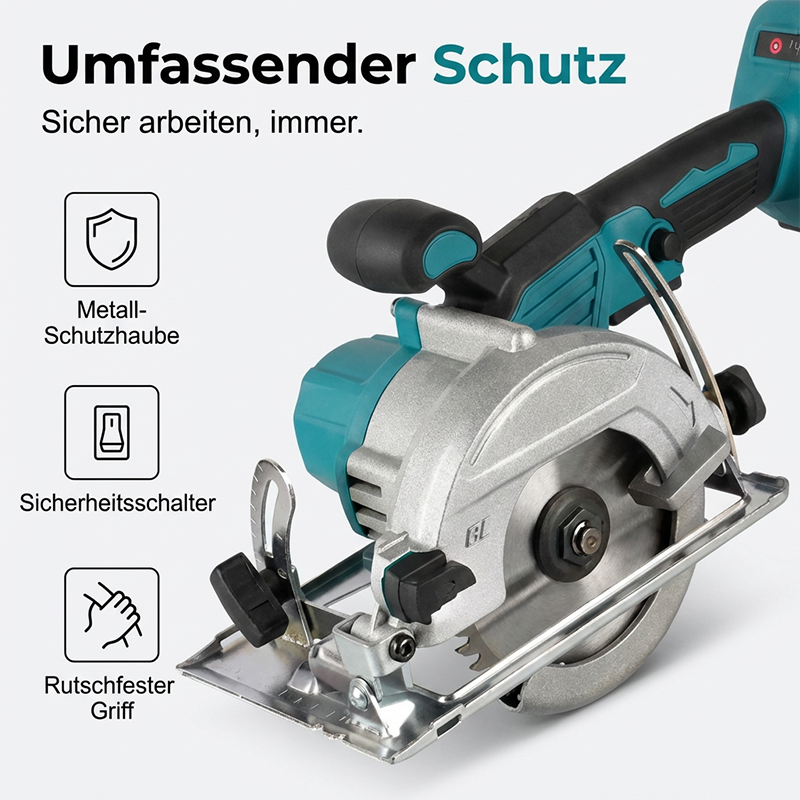 ⚡🛠️ 50% RABATT! Hochgeschwindigkeits-Akku-Kreissäge mit bürstenlosem Motor – Leistungsstark, kabellos & präzise