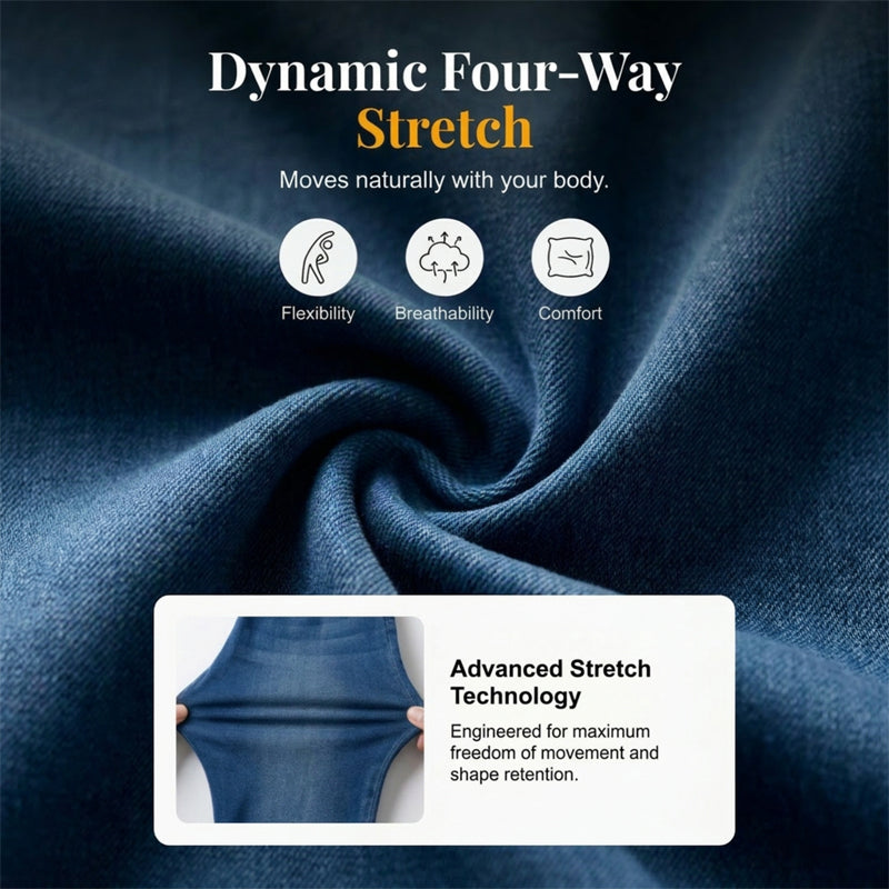 🛍️50% RABATT: Die perfekte Jeans-Optik Leggings – Figurformend & Ultra-bequem👖