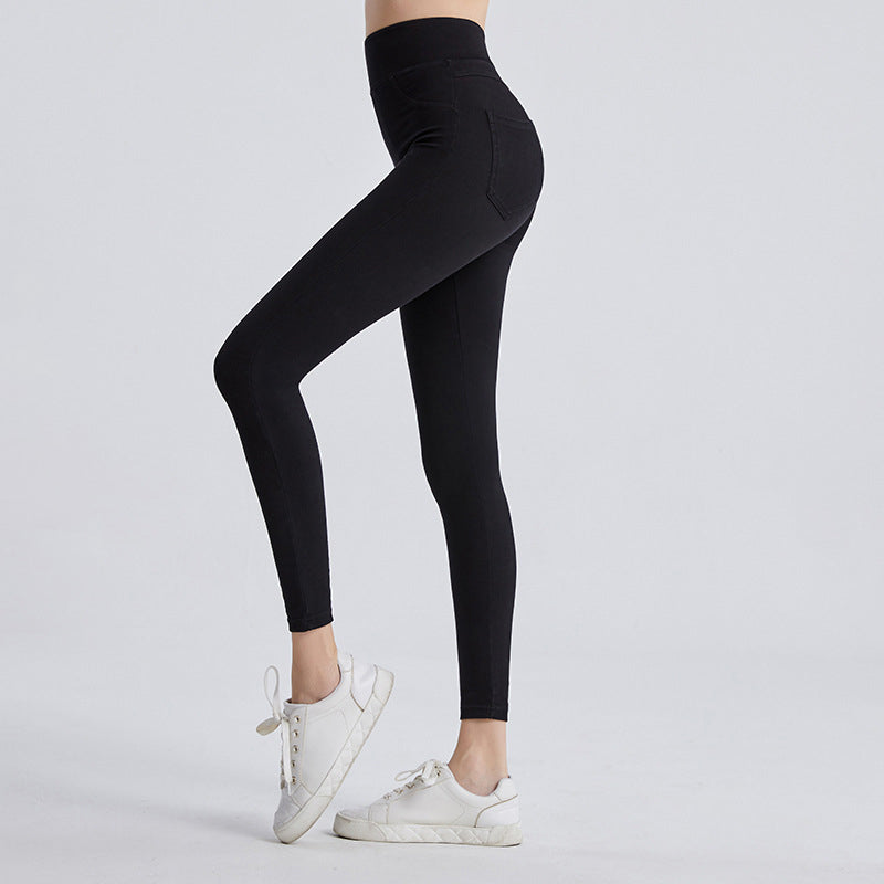🛍️50% RABATT: Die perfekte Jeans-Optik Leggings – Figurformend & Ultra-bequem👖