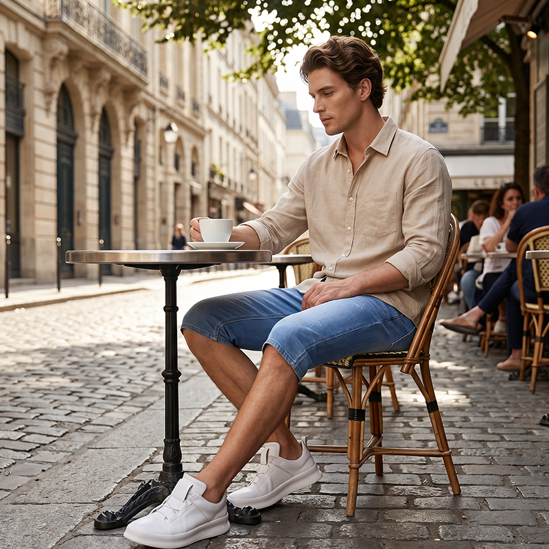 🩳 JETZT 50 % RABATT! ⏰ Leichte Sommer-Jeansshorts für Herren – atmungsaktiv, lässig und perfekt für heiße Tage – stilvolle und bequeme Passform 🌞