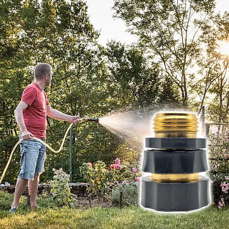 📢📢50 % RABATT !! ⏰3/4-Zoll-Schnellkupplung für Gartenschläuche