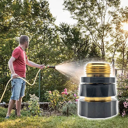 📢📢50 % RABATT !! ⏰3/4-Zoll-Schnellkupplung für Gartenschläuche