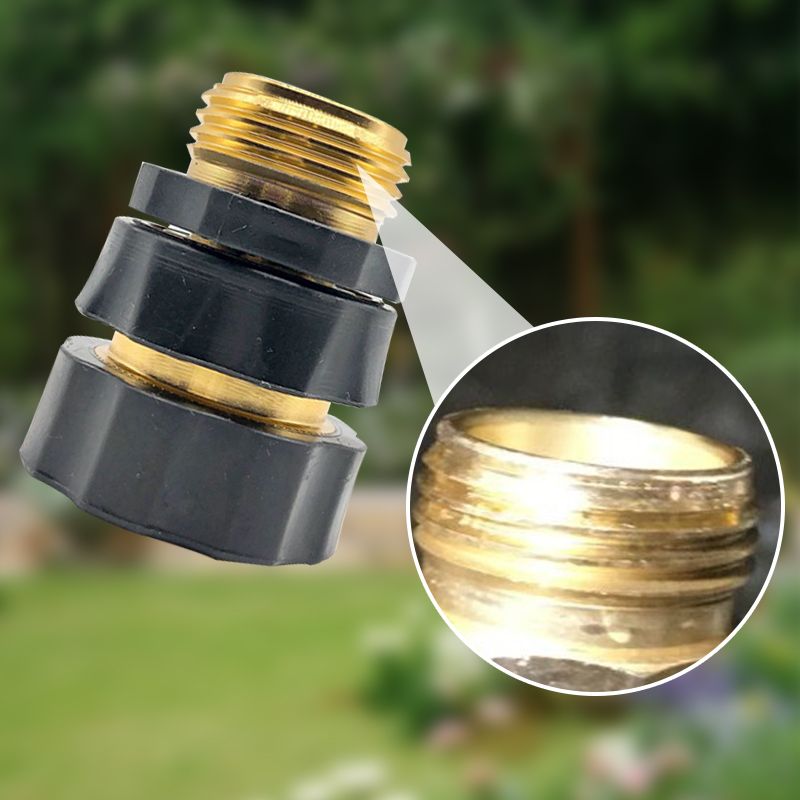 📢📢50 % RABATT !! ⏰3/4-Zoll-Schnellkupplung für Gartenschläuche