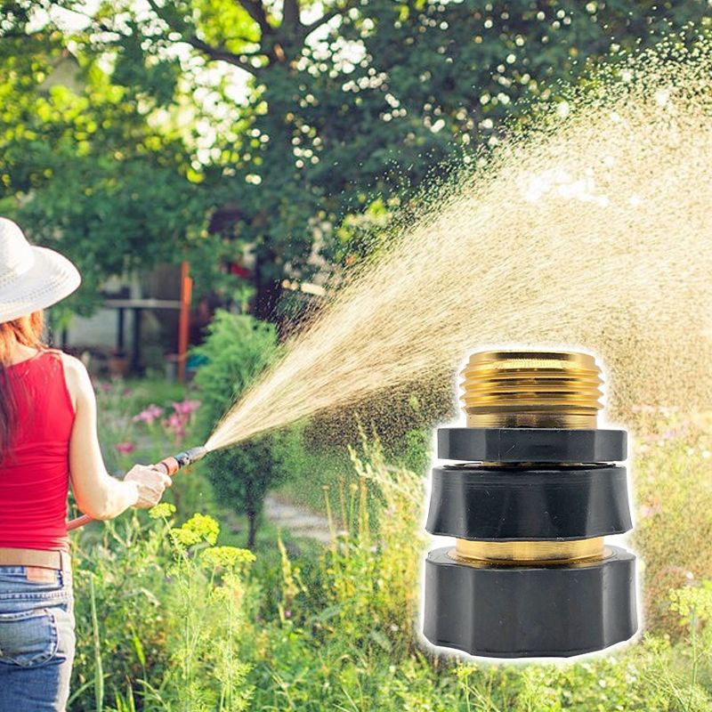 📢📢50 % RABATT !! ⏰3/4-Zoll-Schnellkupplung für Gartenschläuche