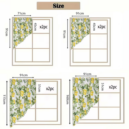 🌸 50% RABATT! ✨ Botanik-Druck Vorhänge – Lichtfilternd, mit Stangendurchzug, lebendige Farben 🌿