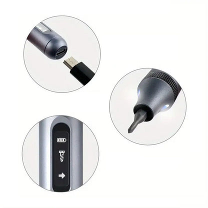 🔩⚡ Multifunktions-Elektro-Schrauber 50-in-1-Set – Präzisions-Werkzeugsatz für Elektronik, Smartphones & DIY | USB-C aufladbar