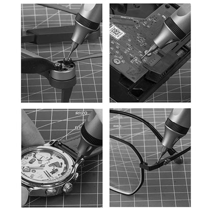 🔩⚡ Multifunktions-Elektro-Schrauber 50-in-1-Set – Präzisions-Werkzeugsatz für Elektronik, Smartphones & DIY | USB-C aufladbar