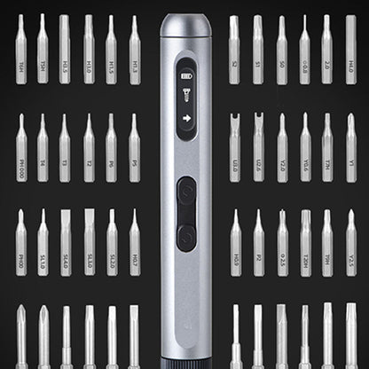 🔩⚡ Multifunktions-Elektro-Schrauber 50-in-1-Set – Präzisions-Werkzeugsatz für Elektronik, Smartphones & DIY | USB-C aufladbar