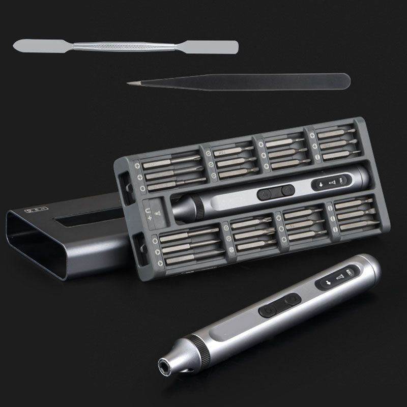 🔩⚡ Multifunktions-Elektro-Schrauber 50-in-1-Set – Präzisions-Werkzeugsatz für Elektronik, Smartphones & DIY | USB-C aufladbar