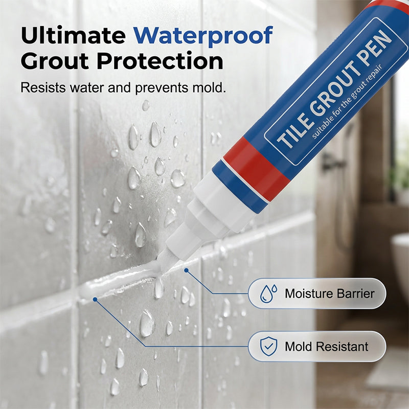 📢 1+1 Gratis ⏰ Wasserdichtes Fliesenfugen-Reparatur-Set – jetzt sparen!