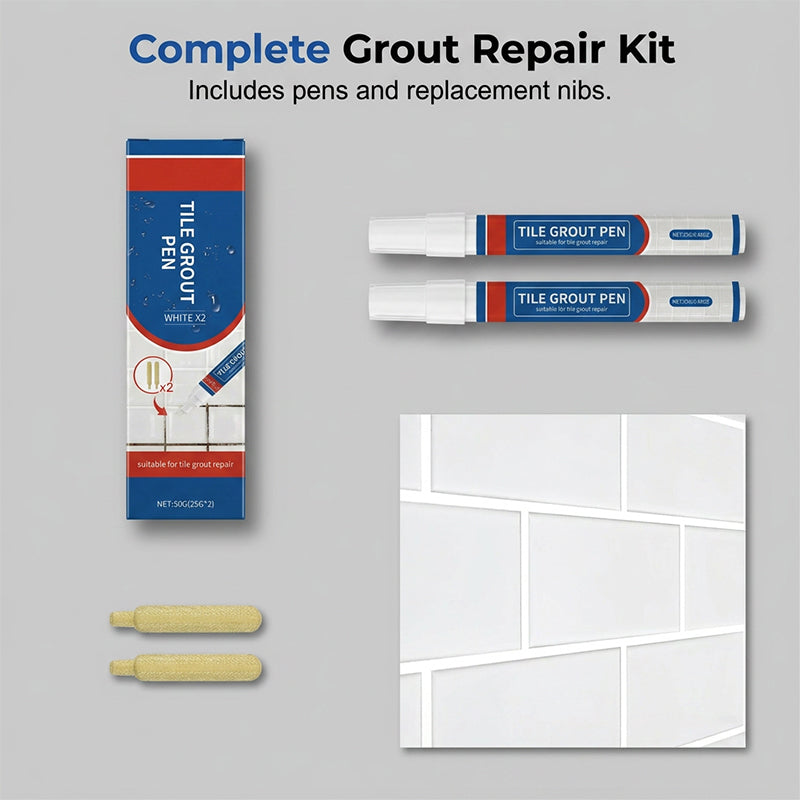 📢 1+1 Gratis ⏰ Wasserdichtes Fliesenfugen-Reparatur-Set – jetzt sparen!