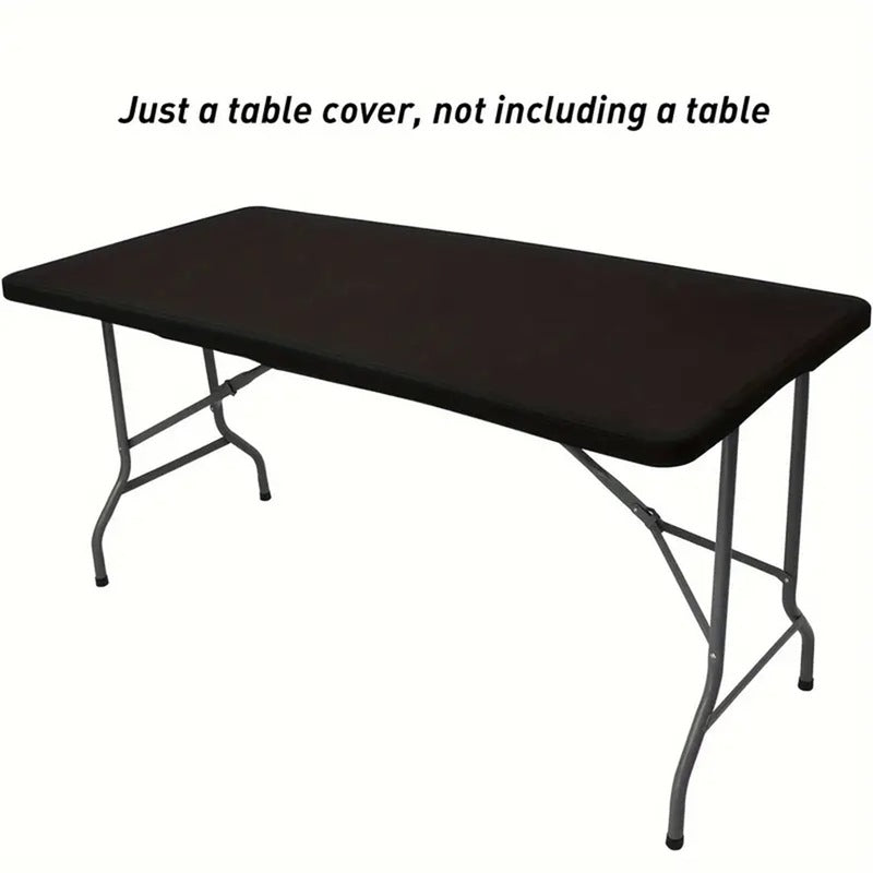 🧩 Passgenaue Spandex-Tischdecke für rechteckige & quadratische Tische – nahtloser Sitz, fleckenfest, waschbar & knitterfrei 🛡️🍽️ Perfekt für Küche, Party & Alltag – dehnbar, langlebig.