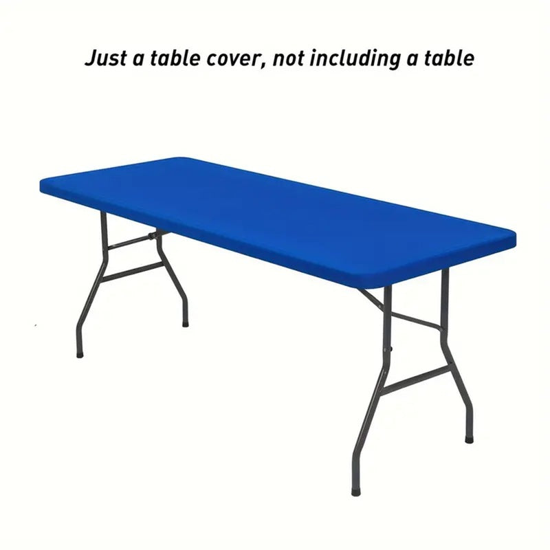 🧩 Passgenaue Spandex-Tischdecke für rechteckige & quadratische Tische – nahtloser Sitz, fleckenfest, waschbar & knitterfrei 🛡️🍽️ Perfekt für Küche, Party & Alltag – dehnbar, langlebig.