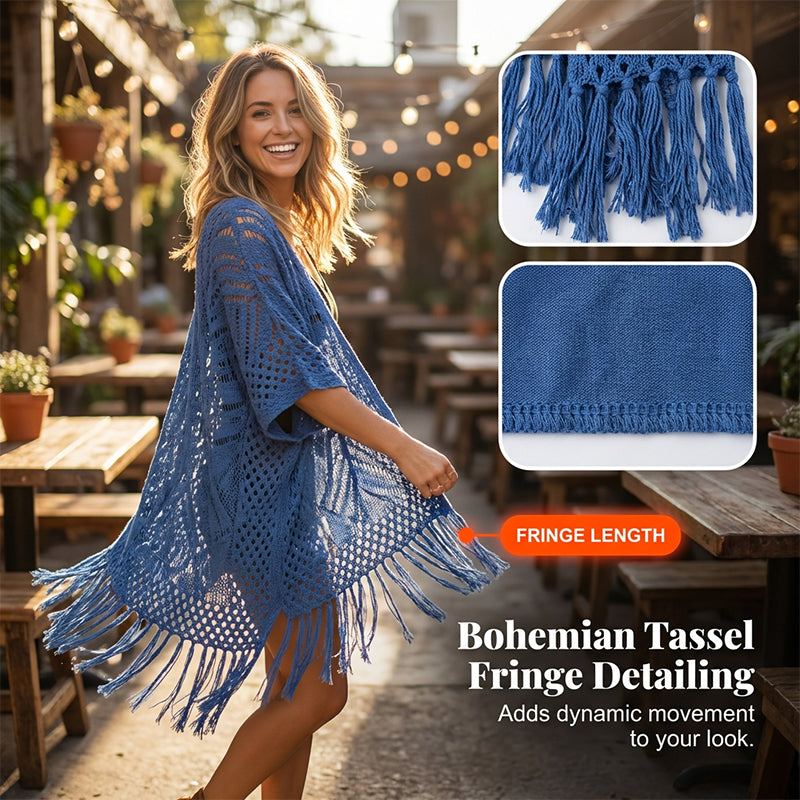 🧥 50% RABATT! ✨ Damen Strick-Cardigan mit offener Front – Leicht & ideal für Alltag und Sommerabende – Atmungsaktive Baumwollmischung, perfekt als luftige Übergangsjacke 🌿