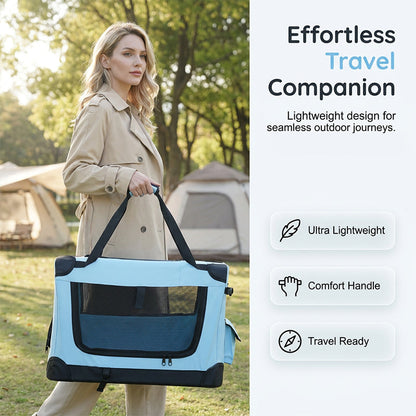 🐾【Limitiertes Sonderangebot: 50 % Rabatt+versandkostenfrei】📦 Tragbare, zusammenklappbare, weiche Transportbox für Haustiere – ideal für Auto, Flugzeug & Zuhause