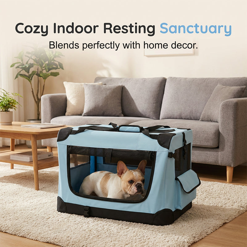 🐾【Limitiertes Sonderangebot: 50 % Rabatt+versandkostenfrei】📦 Tragbare, zusammenklappbare, weiche Transportbox für Haustiere – ideal für Auto, Flugzeug & Zuhause