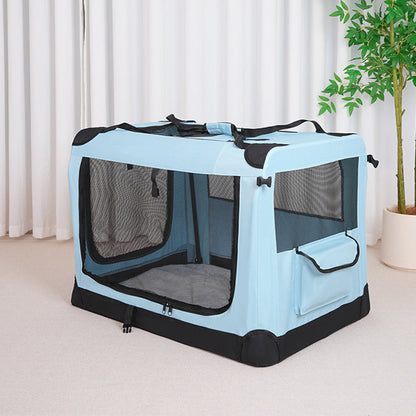 🐾【Limitiertes Sonderangebot: 50 % Rabatt+versandkostenfrei】📦 Tragbare, zusammenklappbare, weiche Transportbox für Haustiere – ideal für Auto, Flugzeug & Zuhause