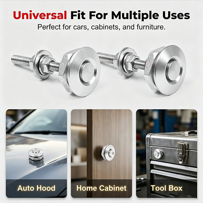 Universelle Quick-Latch-Haubenpins