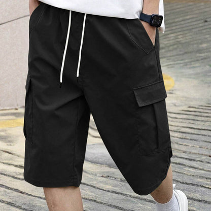 🩳 50% RABATT JETZT! 🔥 Herren Cargo-Shorts mit Kordelzug – Leicht, Mehrere Taschen & Elastischer Bund – Ideal für Wandern, Reisen & Heiße Sommertage ☀️