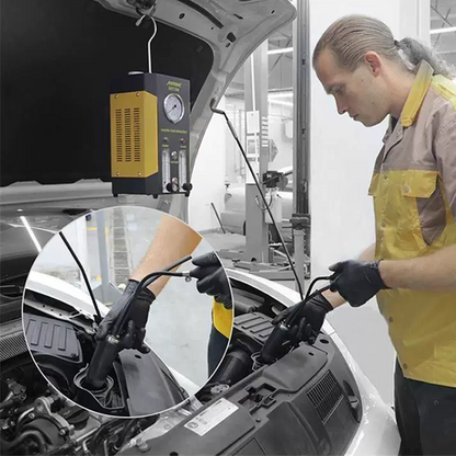 Rauchtester Adapter für Fahrzeuge 🚗 Motorölkappen- & Airbag-Adapter Set