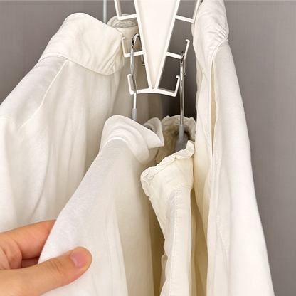 🪝Sonderangebot 50% RABATT!-50% RABATT! 👗Mehrfunktionaler dreieckiger Kleiderschrank-Organizer