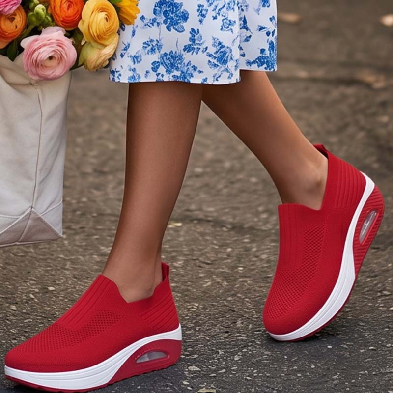 👟 Luftgepolsterte Slipper für Damen – leicht & federnd, ideal für Spaziergänge und Wanderungen 🏞️