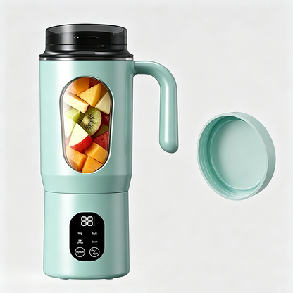 🧃✨ 2026 Turbo für gesunde Ernährung - 580 ml tragbarer Mixer mit Griff