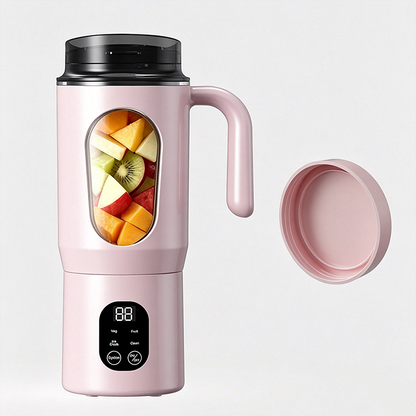 🧃✨ 2026 Turbo für gesunde Ernährung - 580 ml tragbarer Mixer mit Griff