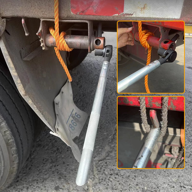 Spanngurt-Ratschenhebel für LKW 🚛 360° Drehbar & Kraftsparend