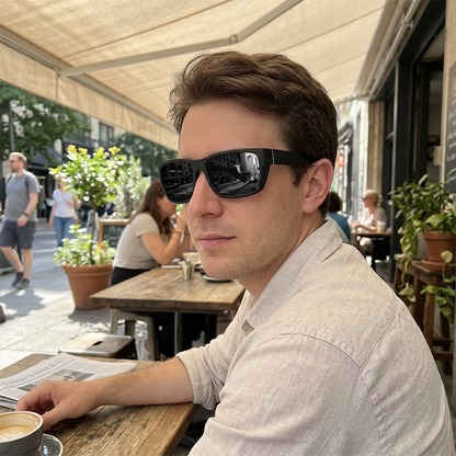 Unisex polarisierte Sonnenbrille für Laufen, Radfahren, Autofahren & Sport