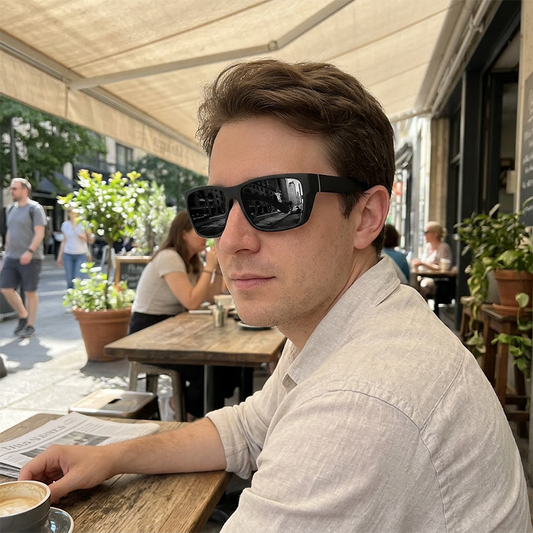 Unisex polarisierte Sonnenbrille für Laufen, Radfahren, Autofahren & Sport