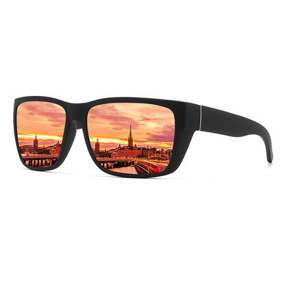 Unisex polarisierte Sonnenbrille für Laufen, Radfahren, Autofahren & Sport