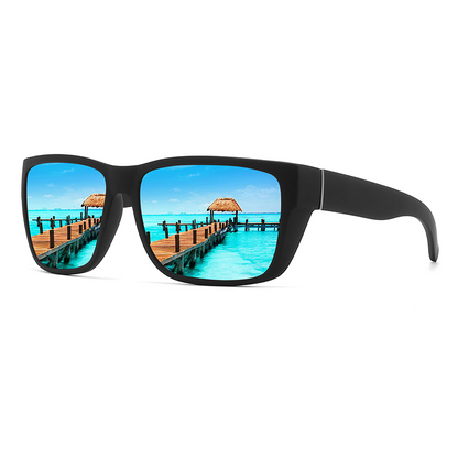 Unisex polarisierte Sonnenbrille für Laufen, Radfahren, Autofahren & Sport