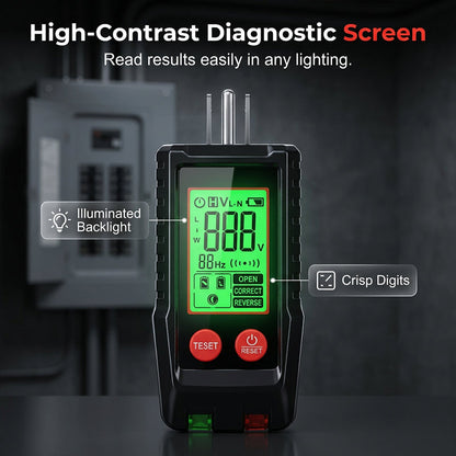 ⚡🔌 50% RABATT! Digital Circuit Breaker Finder and Outlet Tester Kit – Sicherungen finden, Steckdosen testen – in Sekunden 🔥✨