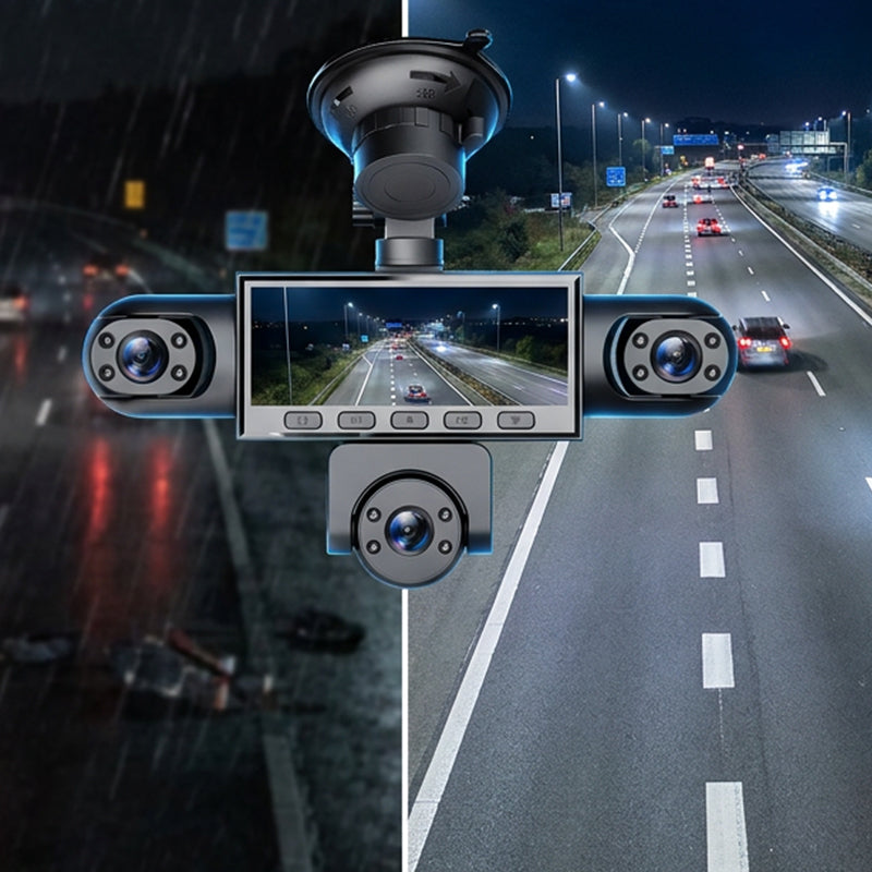 🚗 【Limitiertes Angebot – 50% Rabatt！】📹 HD 1080P Dashcam mit mehreren Objektiven und Nachtsicht! Mehrere Linsen, klare Sicht bei Tag & Nacht. 🔥✨