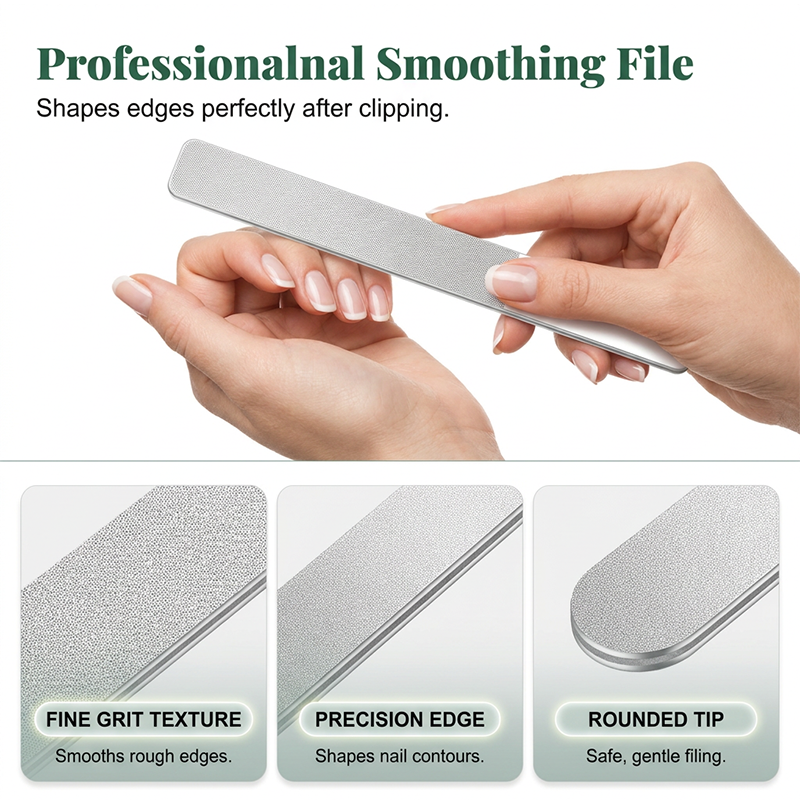 ✂️ Nagelknipser Set Professionell – Splitterfrei für dicke Nägel, eingewachsene Nägel & präzises Schneiden  Rutschfester Griff